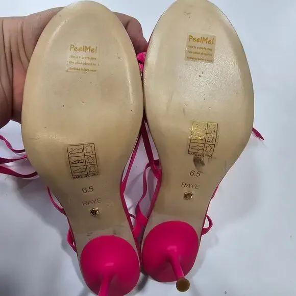 RAYE Schay Heel in Neon Pink
